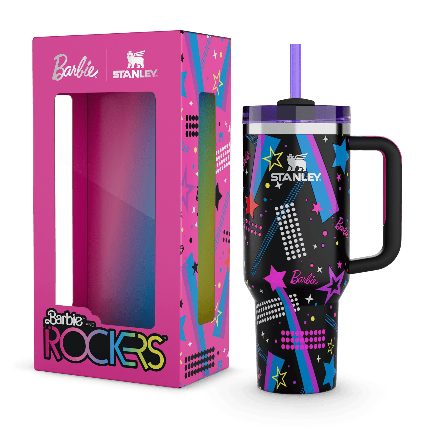 The Barbie™ x Stanley ’80s Rockers Quencher | 40 OZ (Vault)
